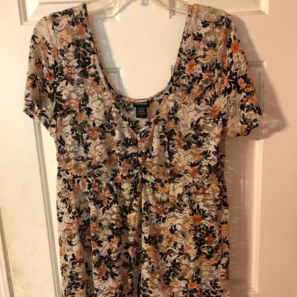 Torrid lace top